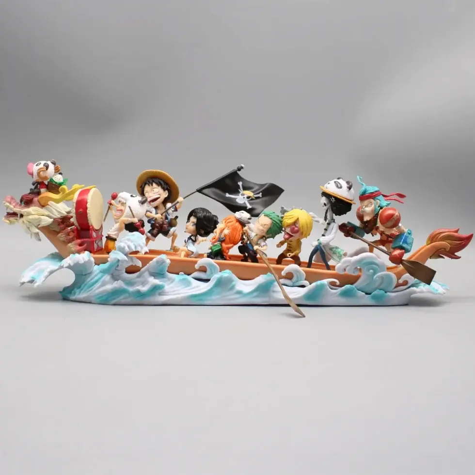 Luffy Zoro Sanji Brook Chopper Nami Robin Franky Usopp Boat – ONE PIECE