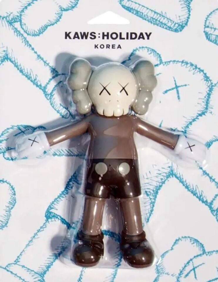 KAWS Holiday Companion Bath Toy Brown
