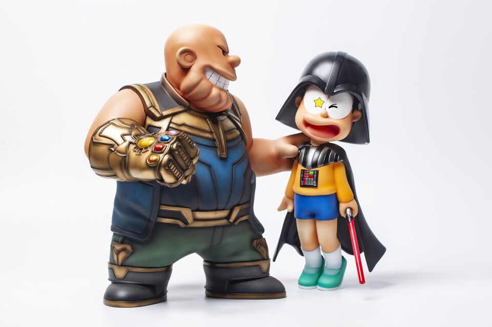 Fools Paradise Chocolate Game Doraemon Avengers Thanos Darth Vader