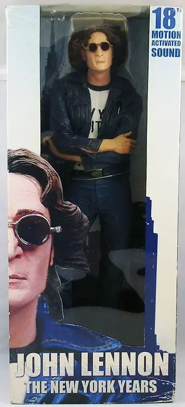 JOHN LENNON ''THE NEW YORK YEARS'' - 18-INCH ELECTRONIC TALKING ACTION FIGURE - NECA