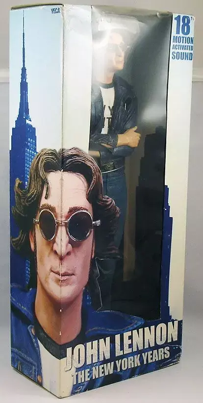 JOHN LENNON ''THE NEW YORK YEARS'' - 18-INCH ELECTRONIC TALKING ACTION FIGURE - NECA