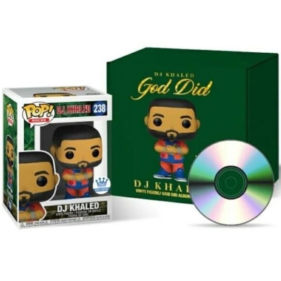 Funko Exclusive DJ Khaled God Did Box Set LE 500