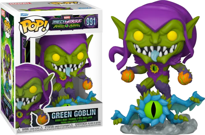 Funko Pop! Marvel Mech Strike: Monster Hunters - Green Goblin #991