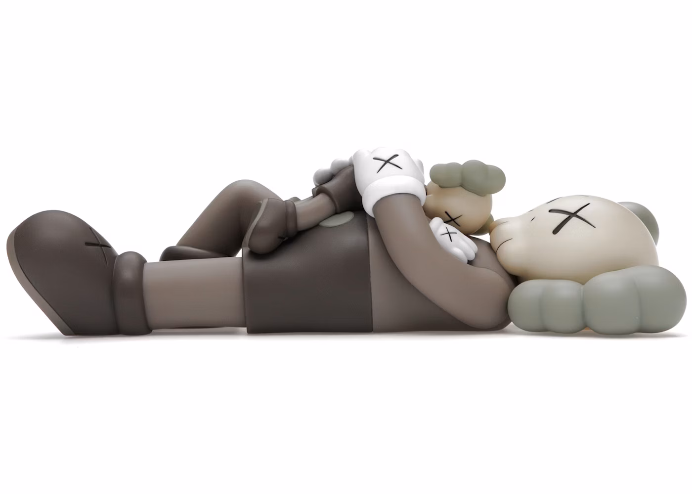 Kaws Holiday Singapore Vinyl Figure - Brown