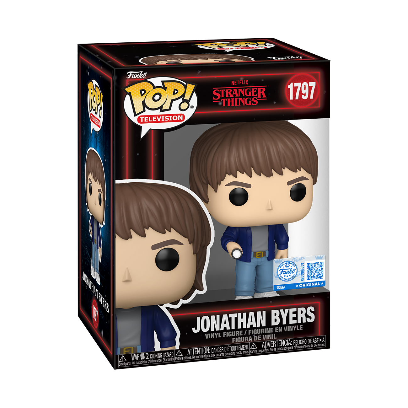 POP FUNKO STRANGER THINGS JONATHAN BYERS 1797