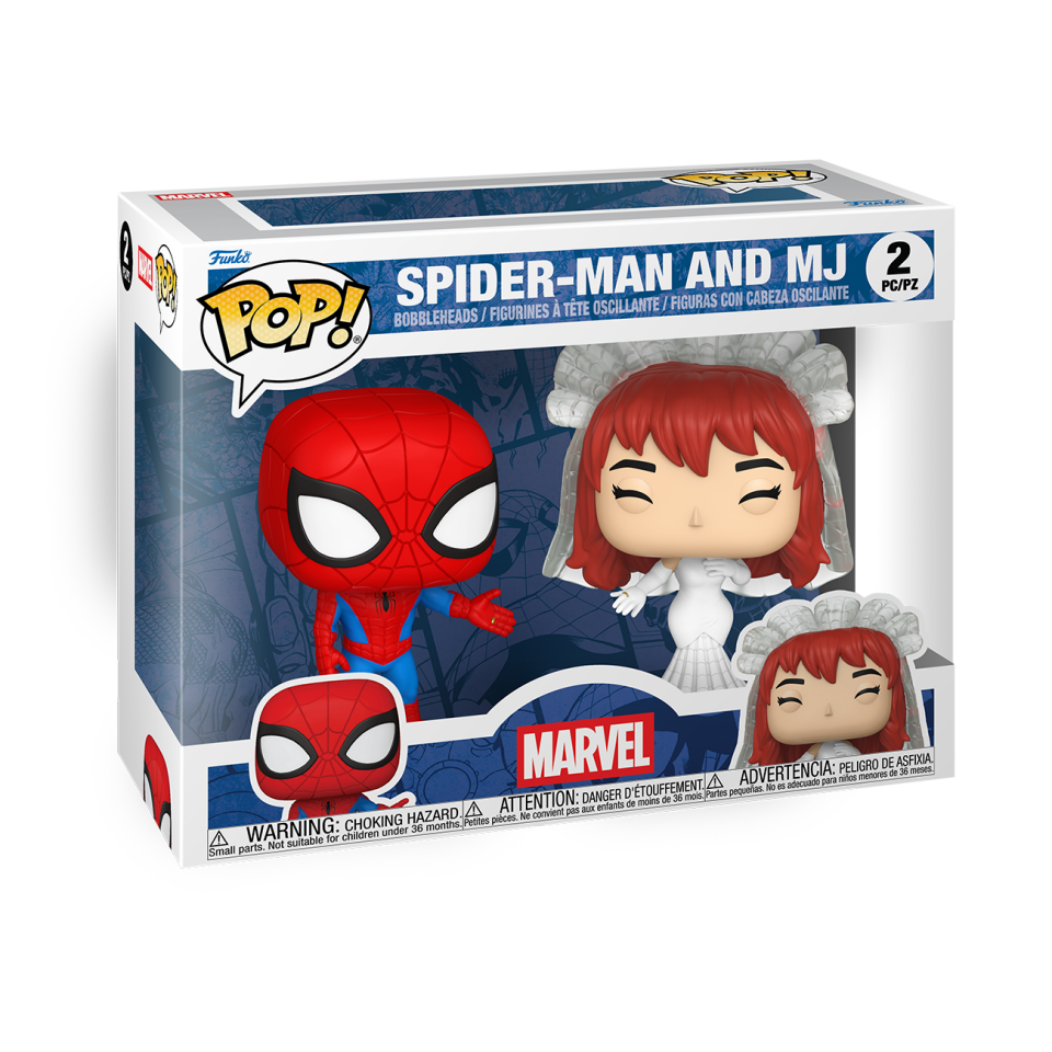 Pop! Spider-Man and MJ 2-Pack