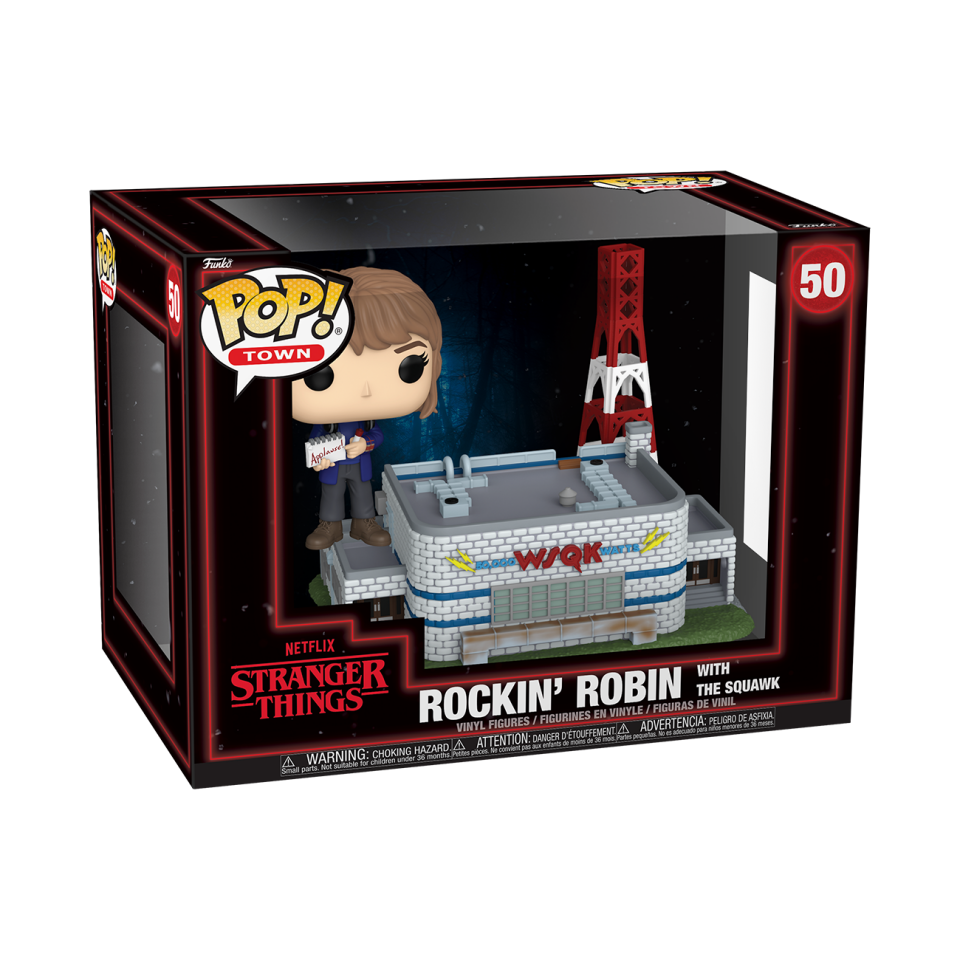 STRANGER THINGS Pop! Town Rockin' Robin with The Squawk