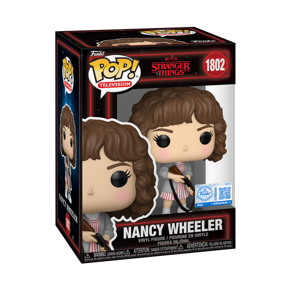 STRANGER THINGS Pop! Nancy Wheeler with Shotgun