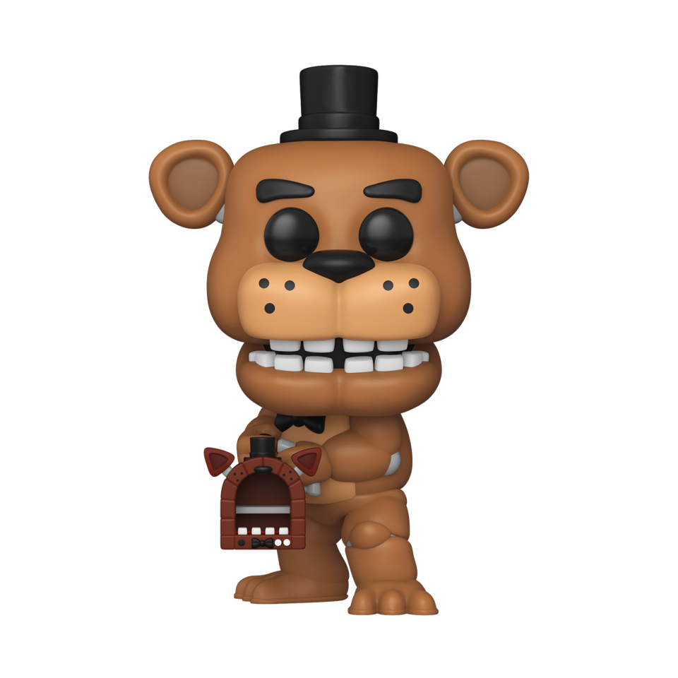 FIVE NIGHTS AT FREDDY'S Pop! Freddy Fazbear with Pizza Launcher (Funko Fusion)