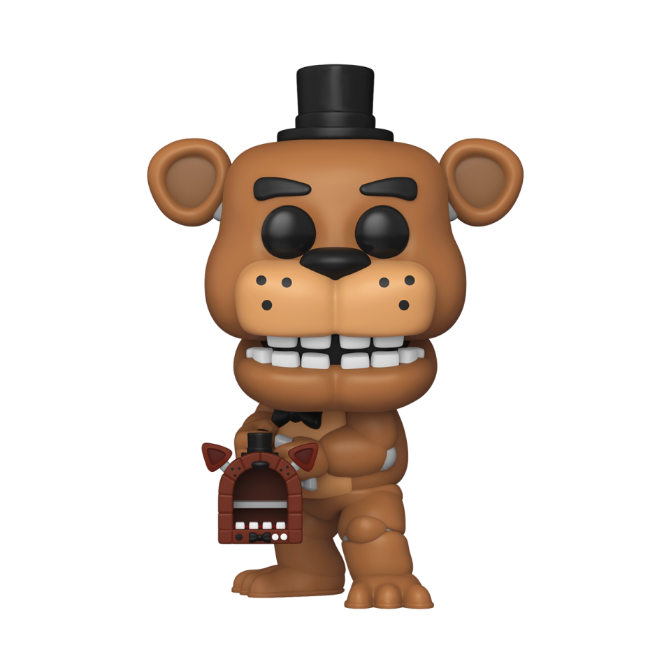 FIVE NIGHTS AT FREDDY'S Pop! Freddy Fazbear with Pizza Launcher (Funko Fusion)