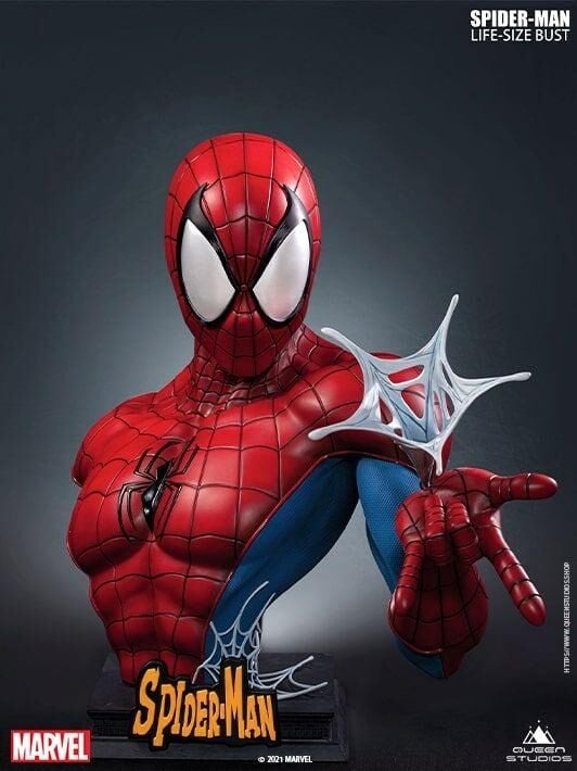 Queen Studios Spiderman Lifesize Bust