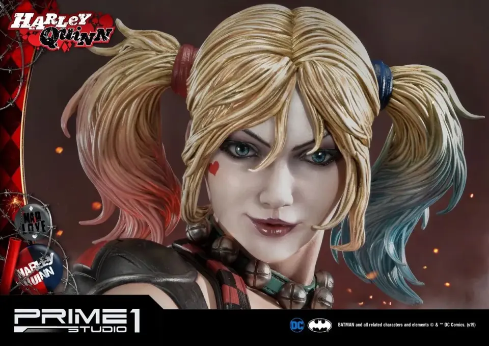 DC Comics: Suicide Squad - Harley Quinn Statue with LED light