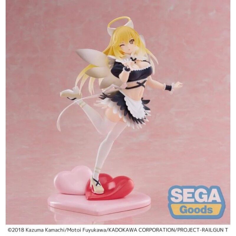 A CERTAIN SCIENTIFIC RAILGUN T LUMINASTA MISAKI SHOKUHOU (FALLEN ANGEL MAID) FIGURE İKİLİ SET