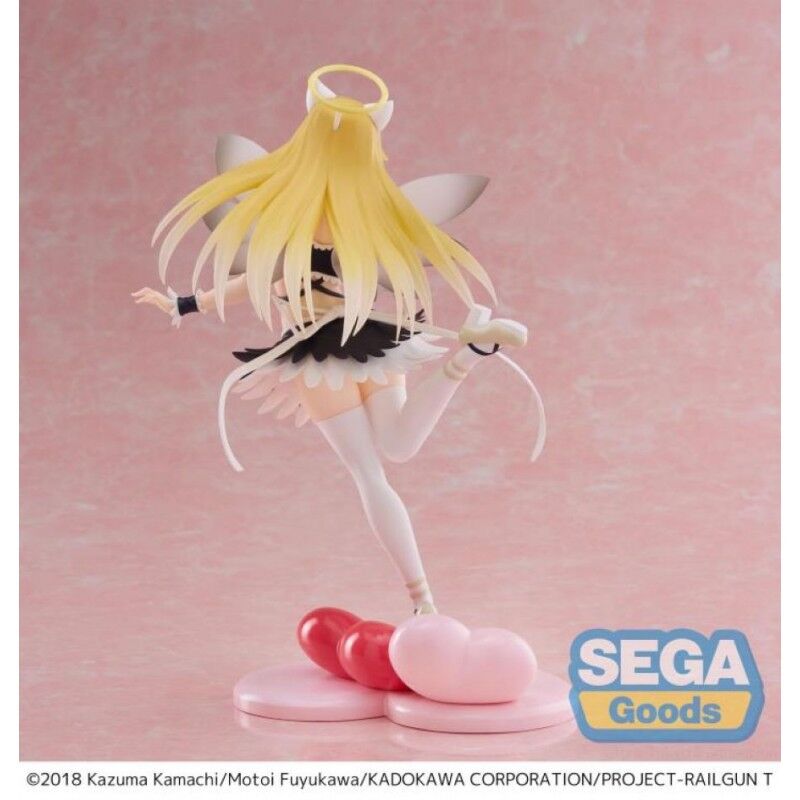 A CERTAIN SCIENTIFIC RAILGUN T LUMINASTA MISAKI SHOKUHOU (FALLEN ANGEL MAID) FIGURE İKİLİ SET