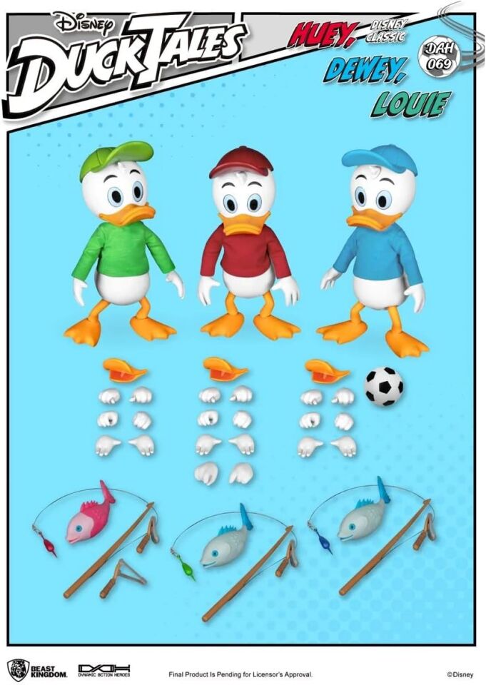 Beast Kingdom DuckTales: Huey, Dewey and Louie