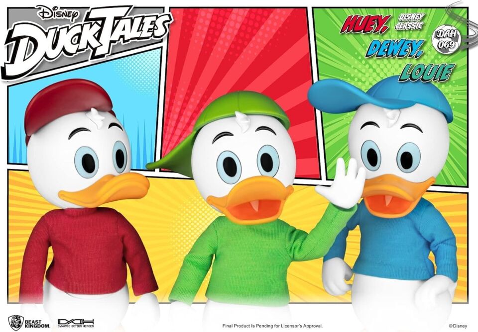 Beast Kingdom DuckTales: Huey, Dewey and Louie