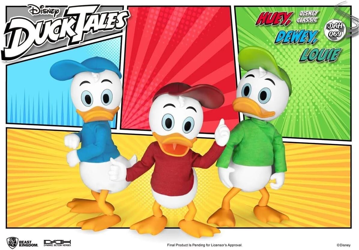Beast Kingdom DuckTales: Huey, Dewey and Louie