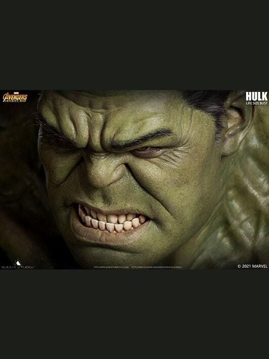 HULK 1:1 LIFESIZE BUST – AVENGERS INFINITY WAR – QUEEN STUDIOS