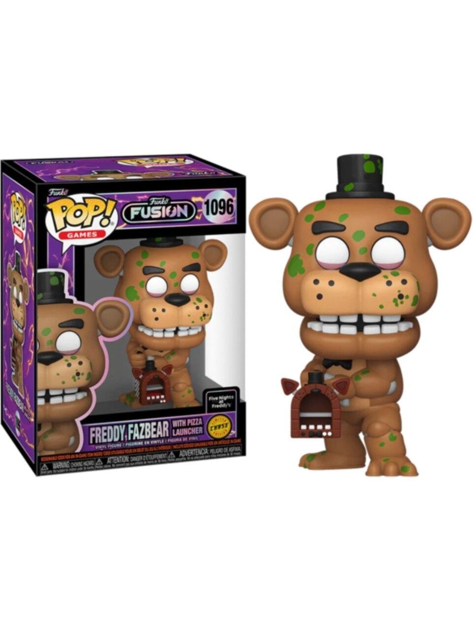 Funko Pop! Games: Fusion – Freddy Fazbear With Pizza Launcher #1096 Limited Chase