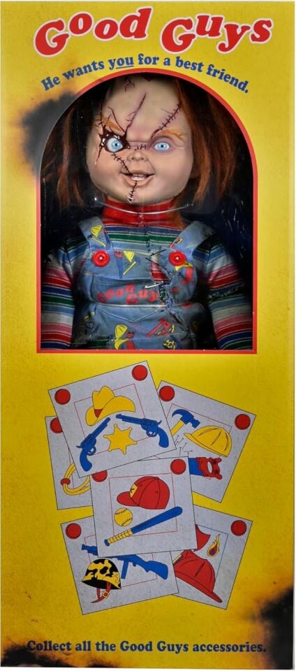 NECA BRIDE OF CHUCKY CHUCKY LIFE-SIZE REPLICA
