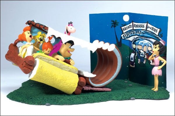McFarlane Toys / Hanna-Barbera - The Flintstones At the Drive-in