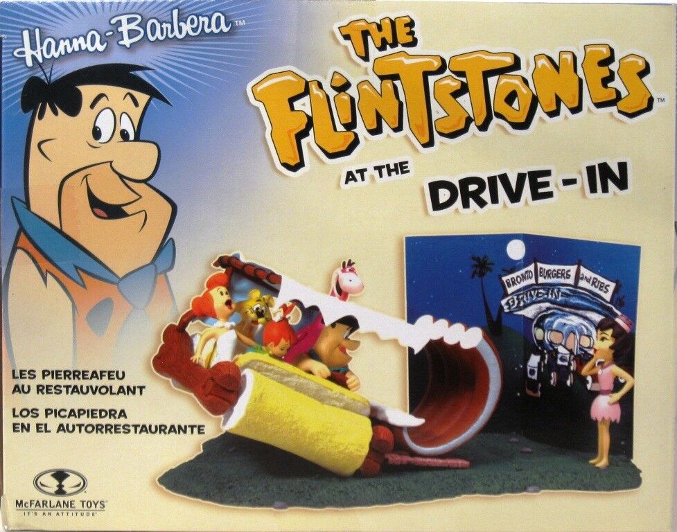 McFarlane Toys / Hanna-Barbera - The Flintstones At the Drive-in