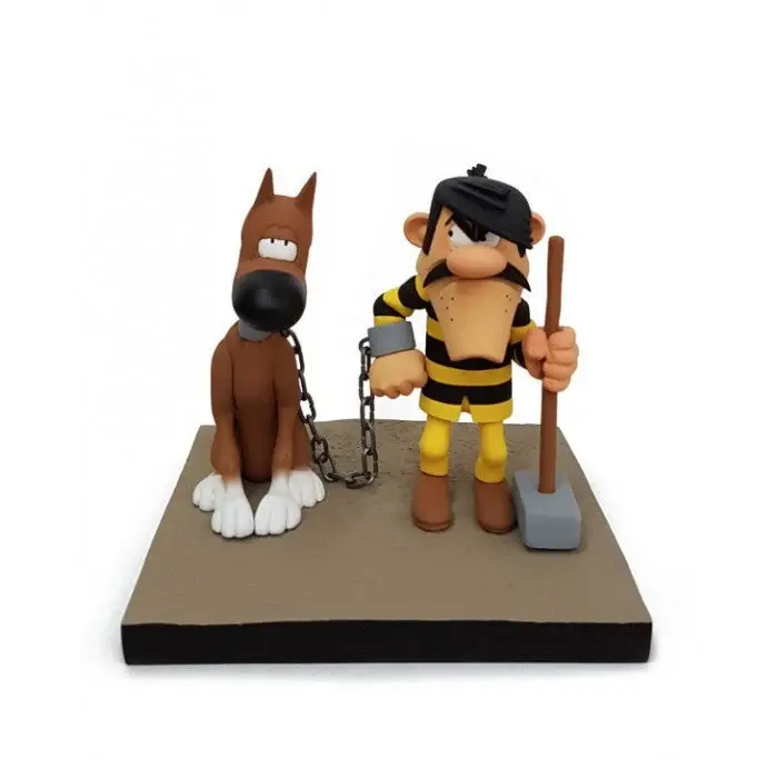 Fariboles Morris Lucky Luke - Joe Dalton and Rantanplan