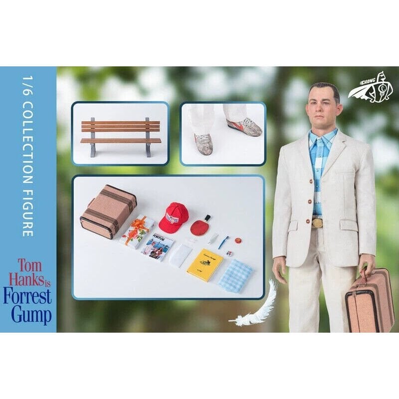 Forrest Gump with chair 1:6 Scale Action Figure Chong Toys