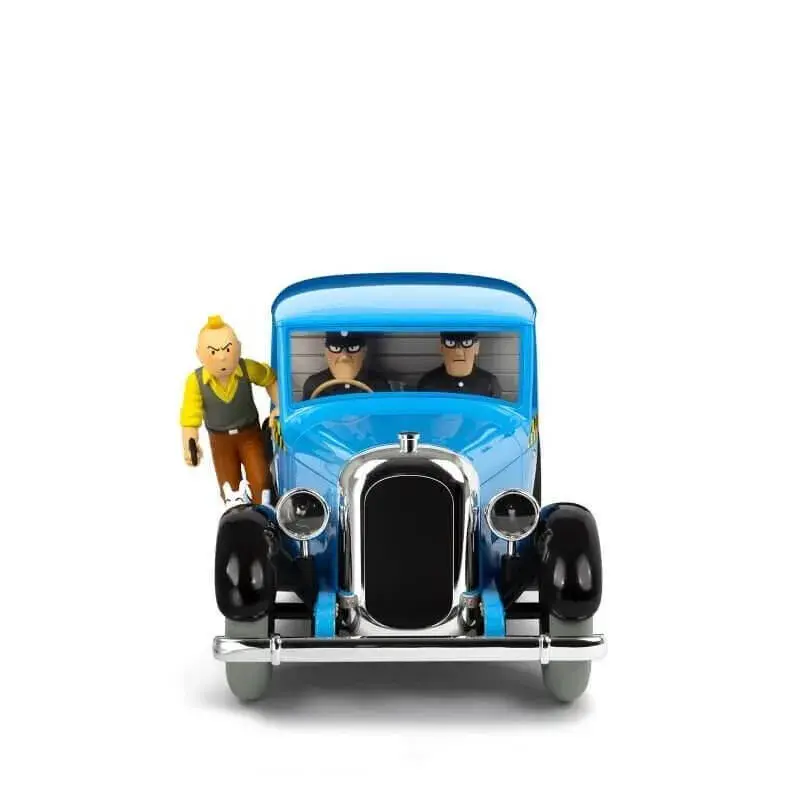 Tintin 1/12 - Chicago Taxi Checker Resin