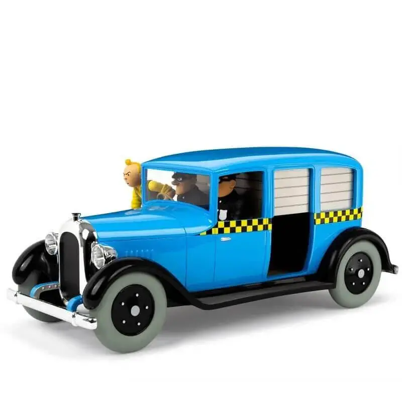 Tintin 1/12 - Chicago Taxi Checker Resin