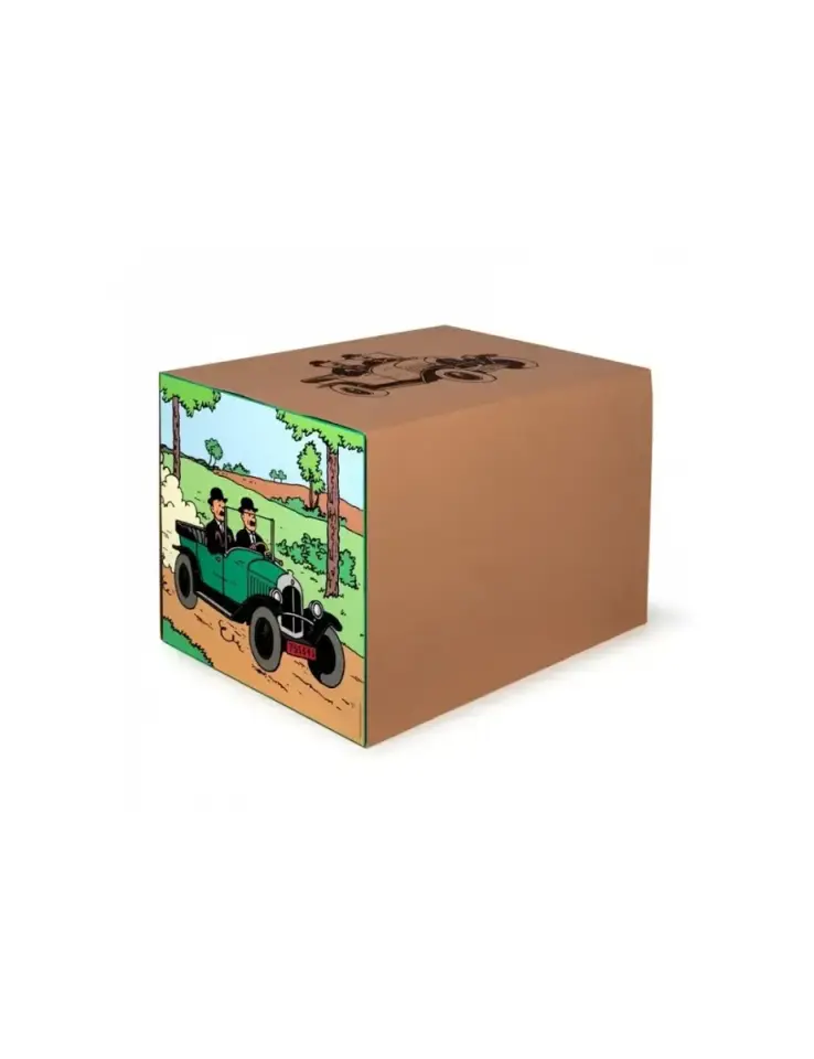 Official collectible Tintin car scale 1/12 - The Thomson and Thompson Citroën 5CV
