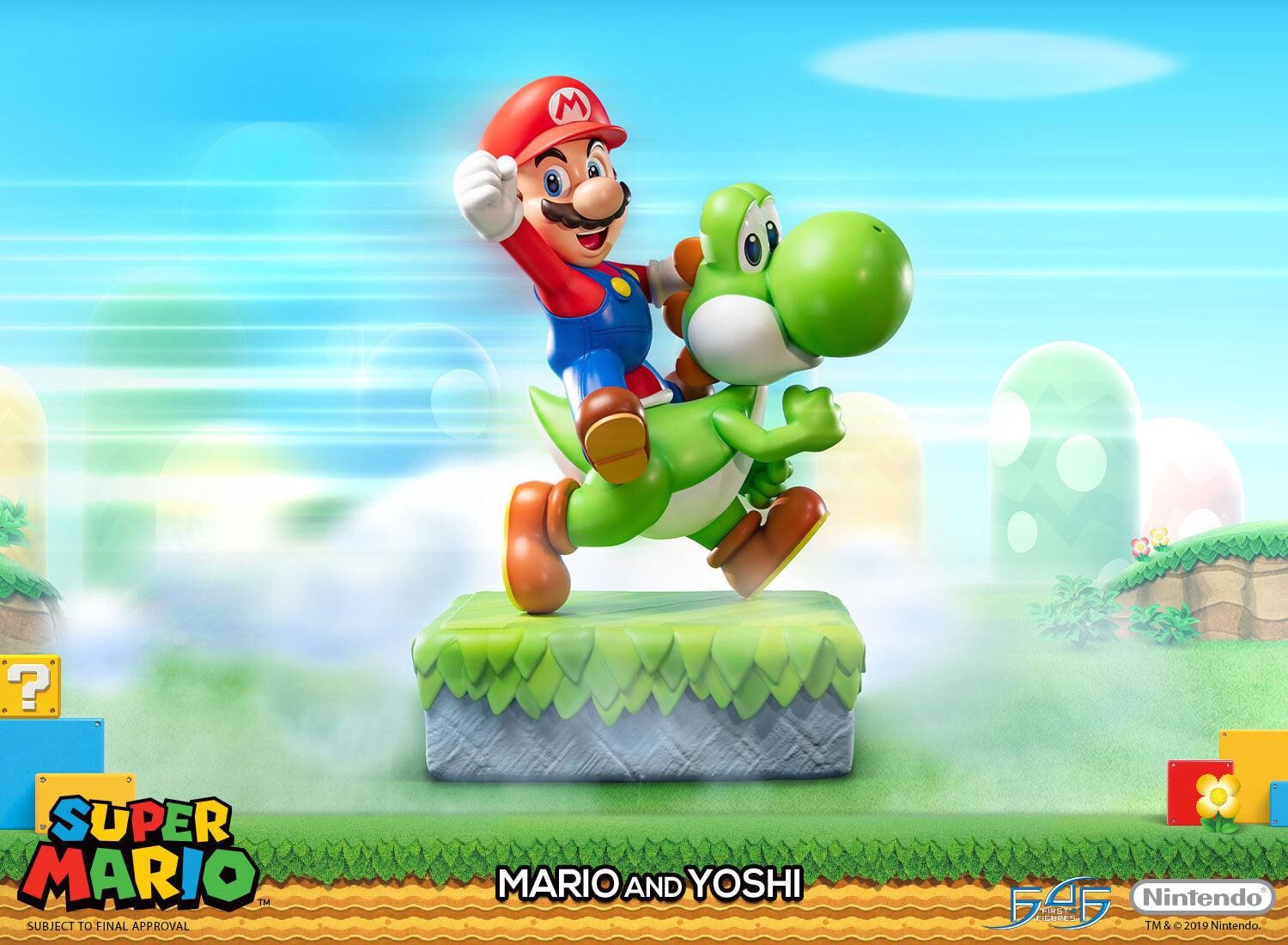 First 4 Figure Mario & Yoshi Statue (Standard)