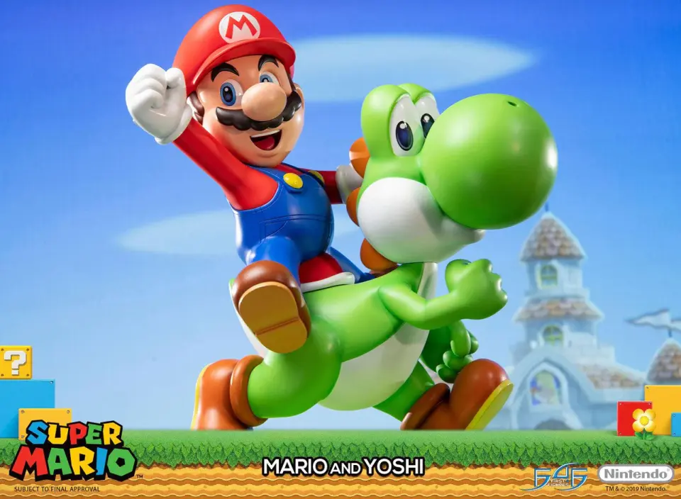 First 4 Figure Mario & Yoshi Statue (Standard)