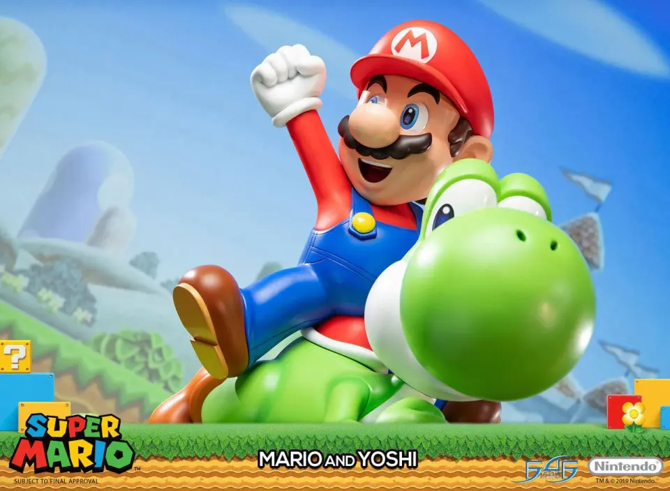 First 4 Figure Mario & Yoshi Statue (Standard)