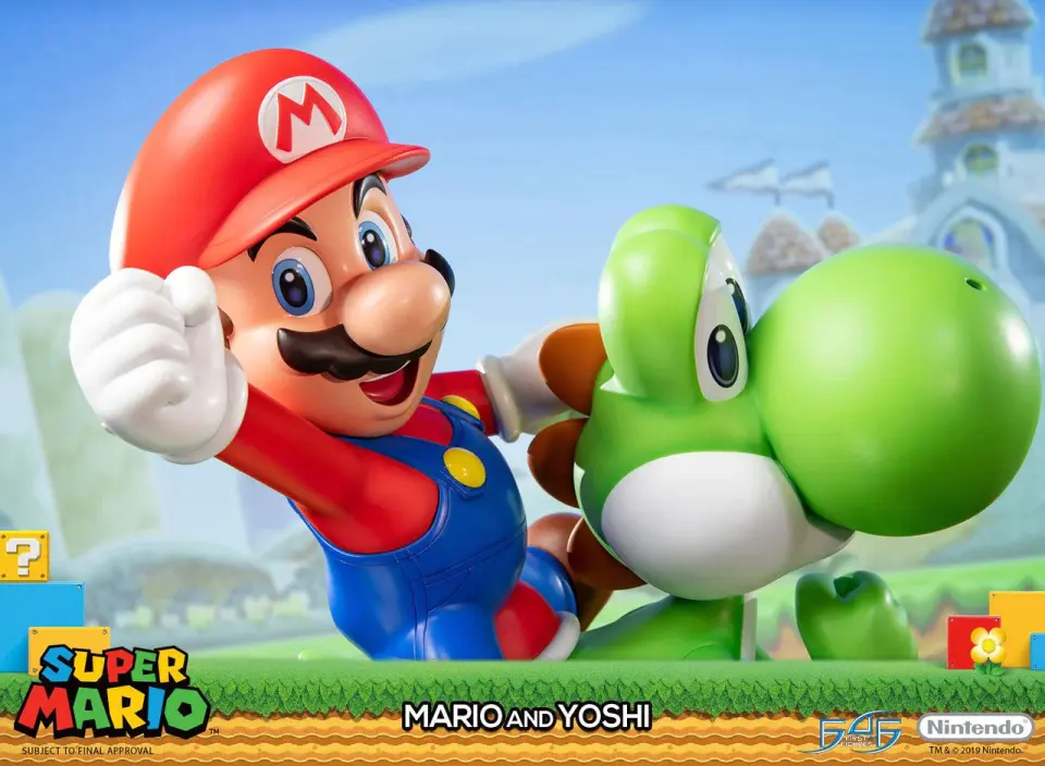 First 4 Figure Mario & Yoshi Statue (Standard)