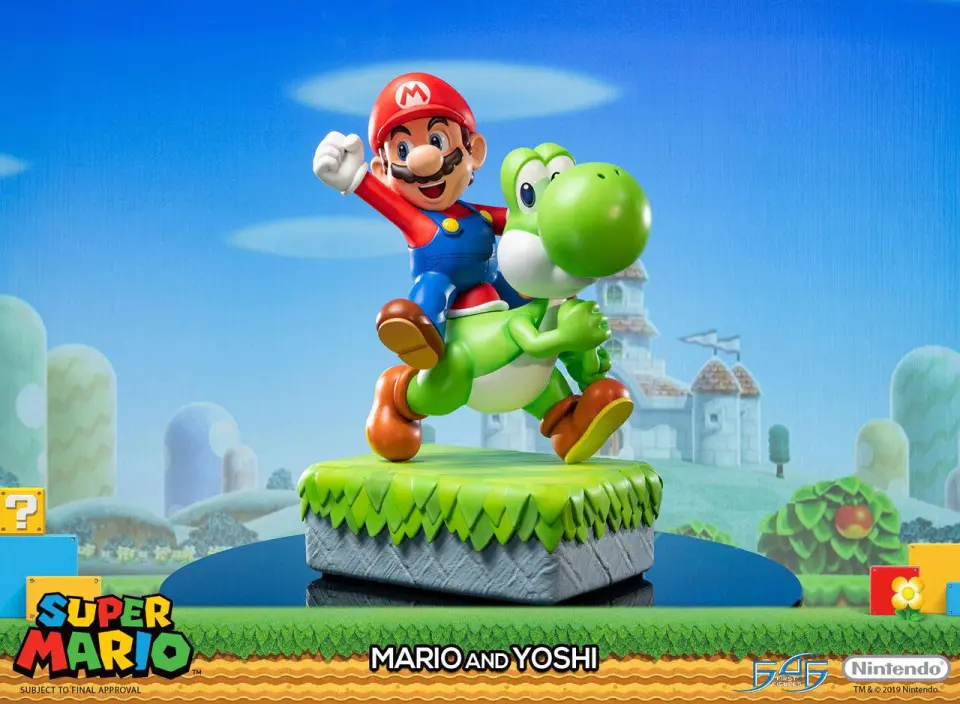 First 4 Figure Mario & Yoshi Statue (Standard)