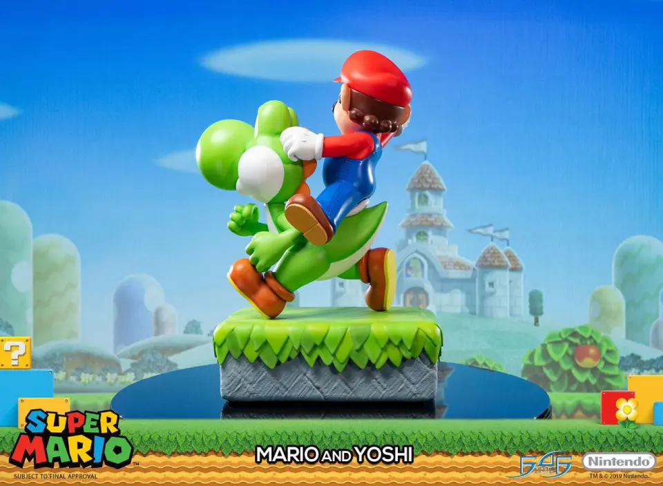 First 4 Figure Mario & Yoshi Statue (Standard)