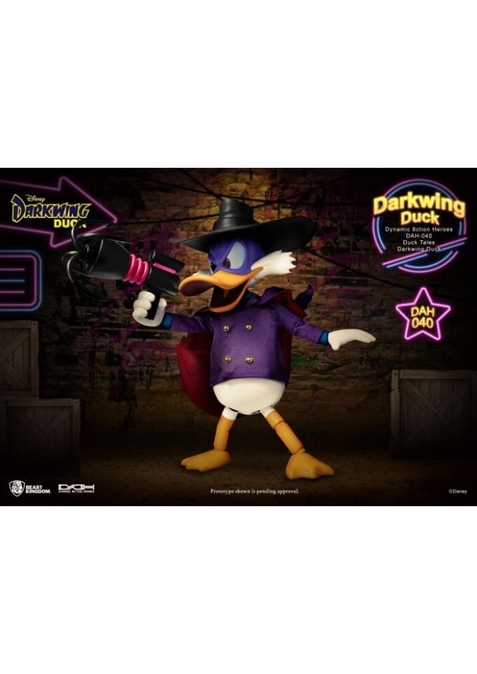 Beast Kingdom Dynamic Action Heroes DAH-040 Ducktales : Darkwing Duck