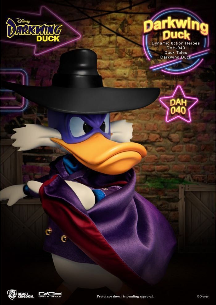 Beast Kingdom Dynamic Action Heroes DAH-040 Ducktales : Darkwing Duck