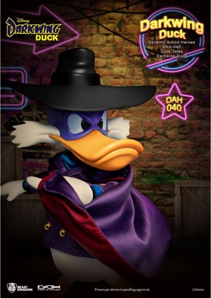 Beast Kingdom Dynamic Action Heroes DAH-040 Ducktales : Darkwing Duck