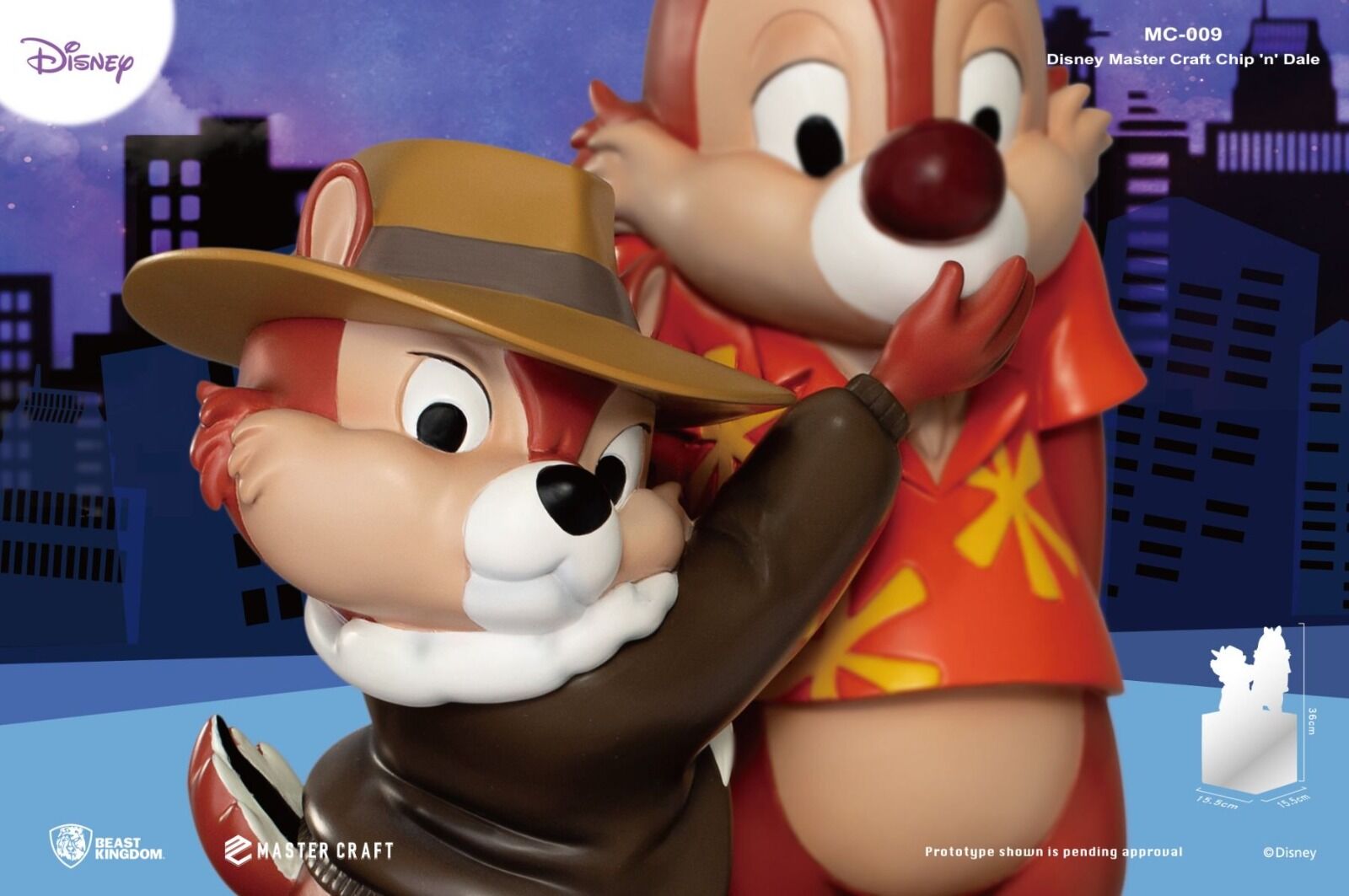 Disney Master Craft Chip 'n Dale