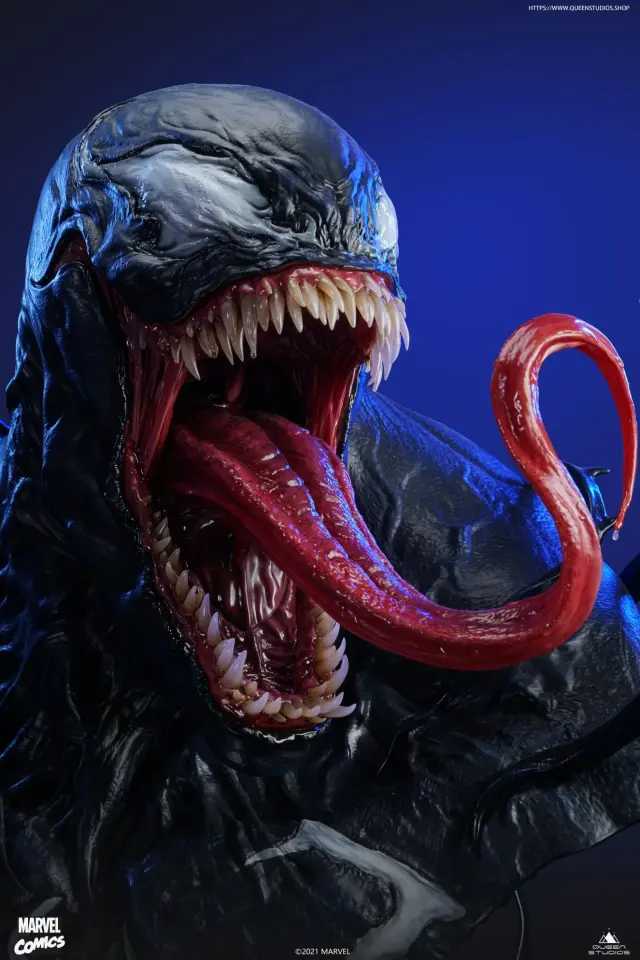 Statue Queen Studios Venom Life Size Bust