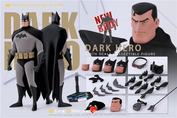 S-Hero SH006 1/6 Scale Shadow Hero Figure