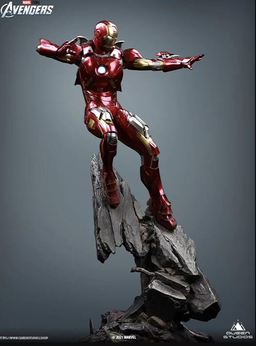 Queen Studios Iron Man Mark 7 1/4 Scale