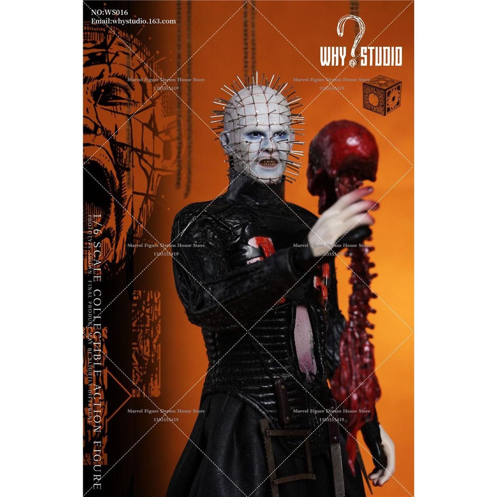 WHY STUDIO WS016 1/6 Hellraiser