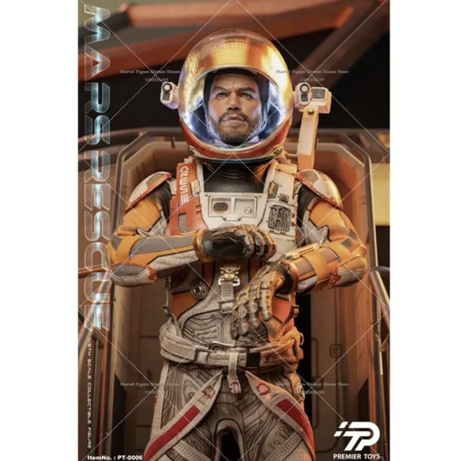 Premier Toys 1/6 Scale Collectible MARS RESCUE Matt Damon