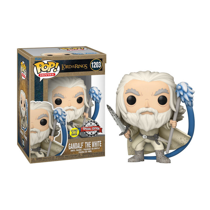 Funko The Lord Of The Rings Gandalf The White 1203 (Glows in the dark Special Edition)