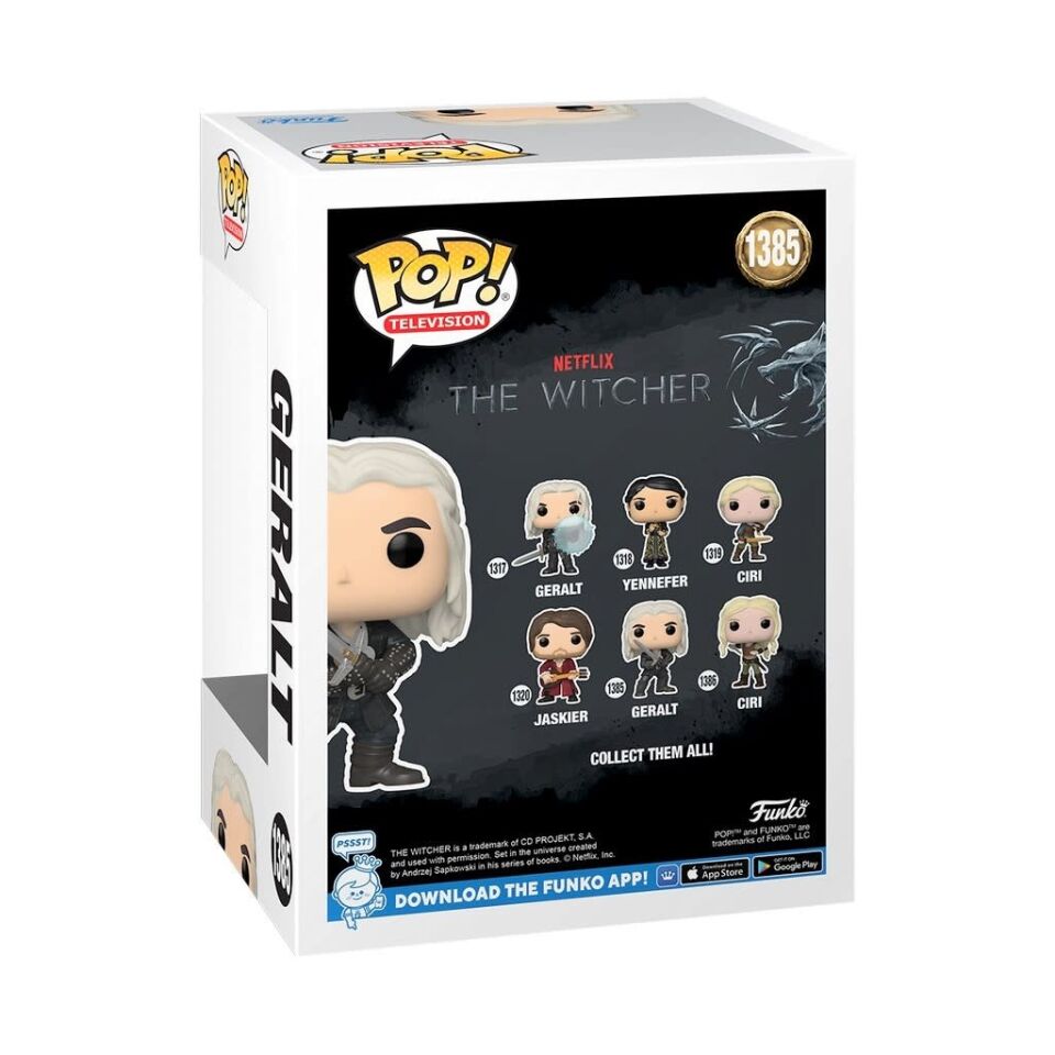 Funko POP Figür TV: The Witcher Geralt with Sword 1385