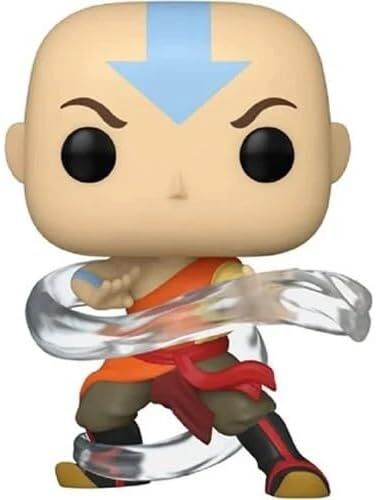 Funko POP! Animation Avatar: The Last Airbender - Air-bending Aang #1044 Exclusive Bundled