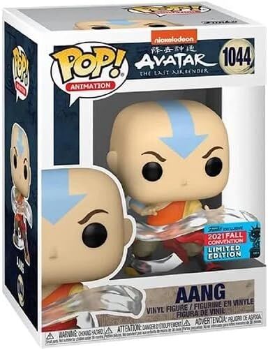 Funko POP! Animation Avatar: The Last Airbender - Air-bending Aang #1044 Exclusive Bundled